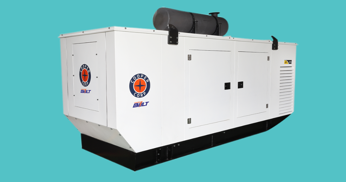 Cooper Corporation introduces all-new Genset series ranging from 125KVA to 250KVA.