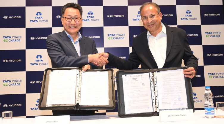 Tata Power partners with Hyundai Motor India for EV-charging infrastructure