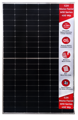 Gautam Solar Solar Modules-G2X 450 Wp M10