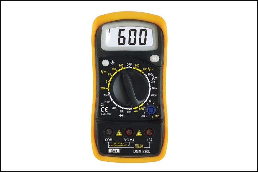 Innovative digital multimeter DMM 830L provides unparalleled visibility ...