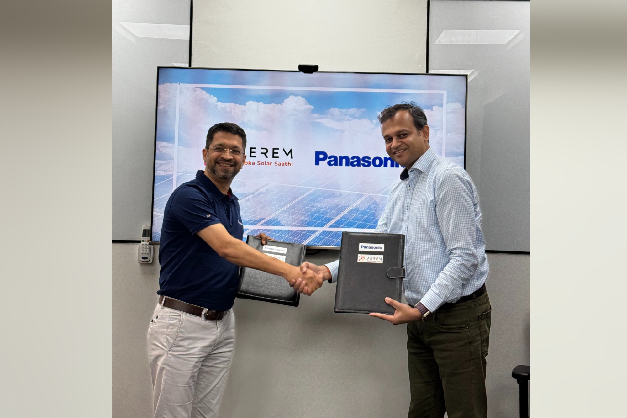 Aerem Solutions and Panasonic partner to drive solar adoption in India