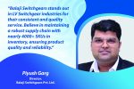 Balaji Switchgears delivers Quality consistently with robust systems