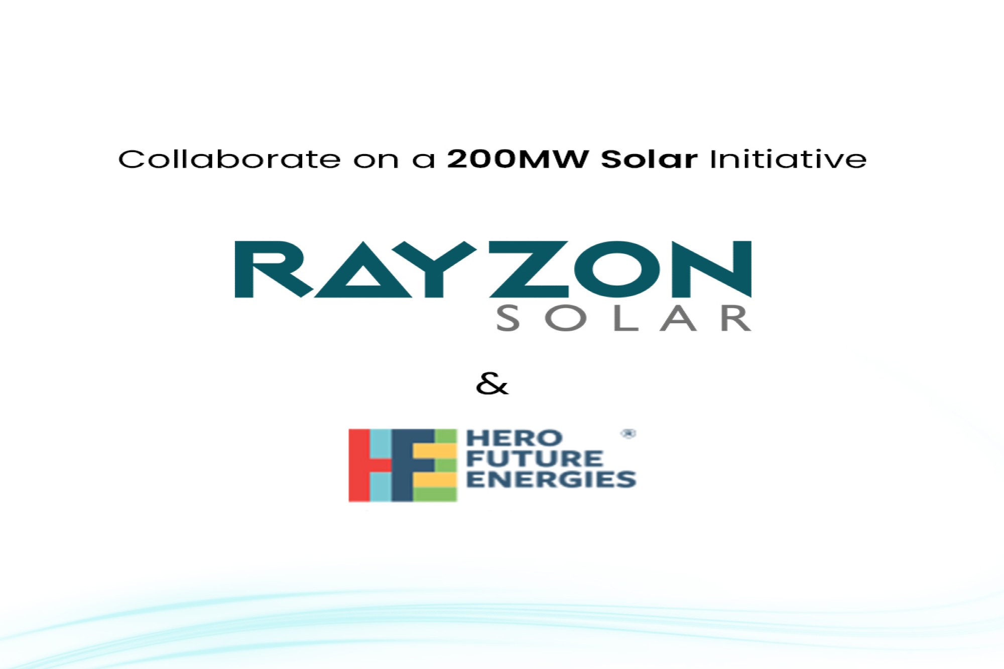Rayzon Solar and Hero Future Energies launch a 200 MW solar project
