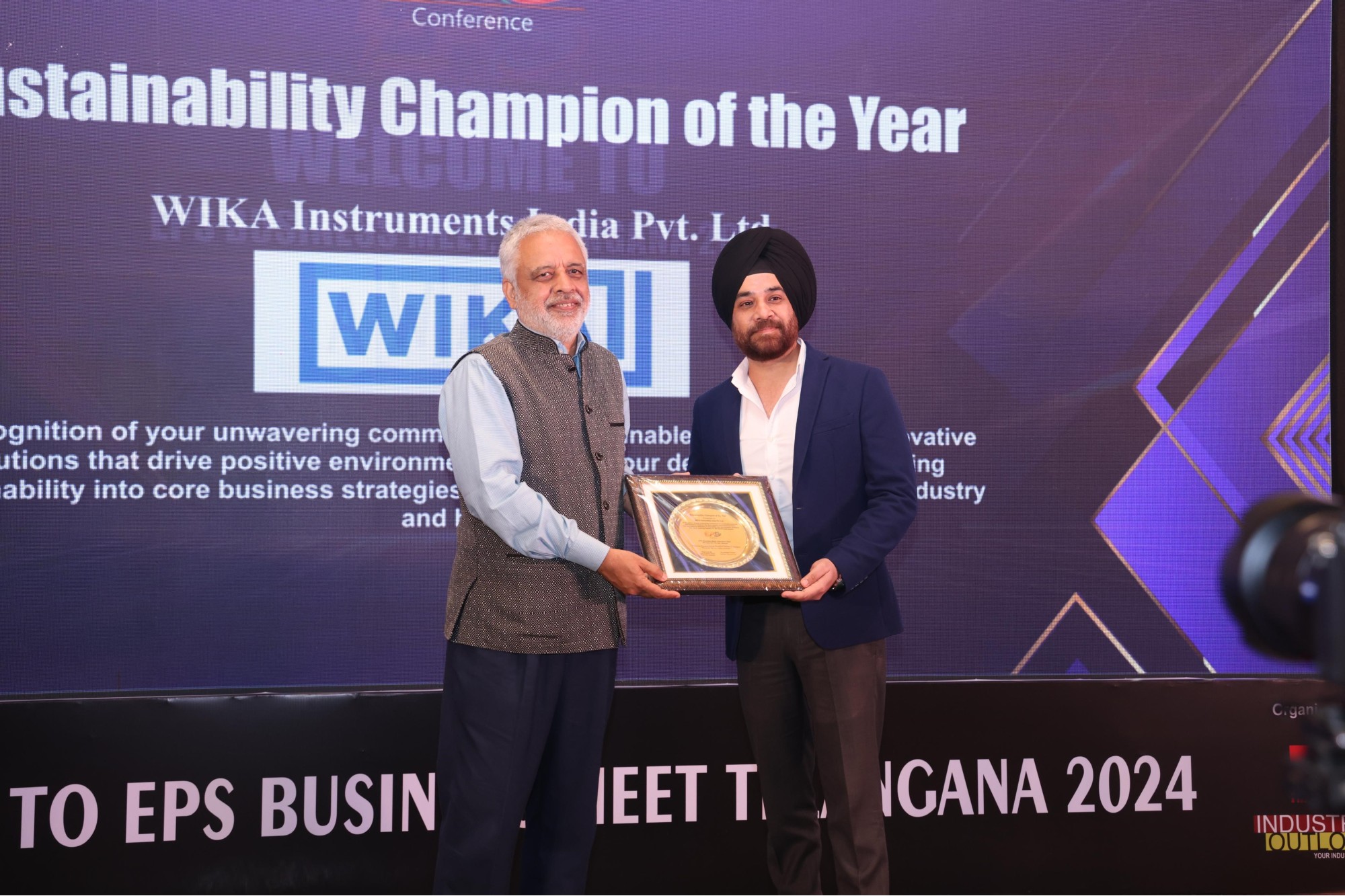 WIKA India is ‘Sustainability Champion Of The Year’