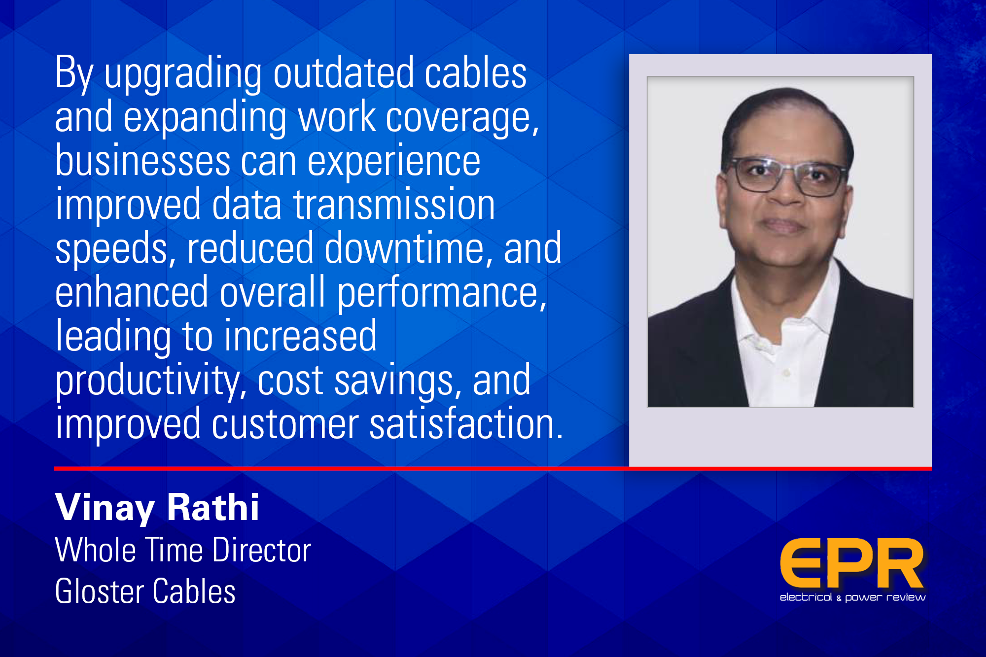 Green cables use low dielectric loss materials to minimise energy dissipation