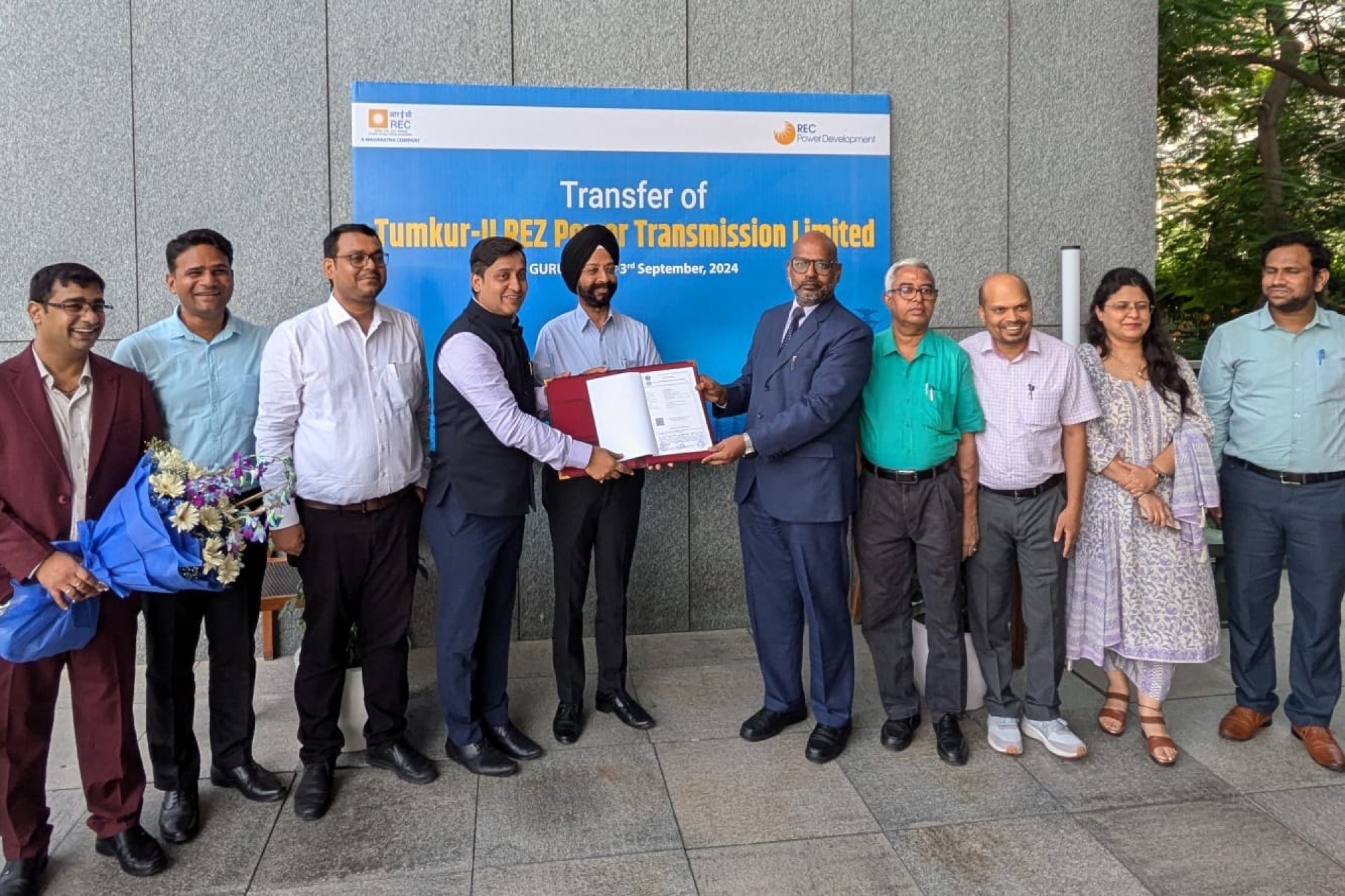 RECPDCL transfers Tumkur-II transmission project to GR Infra