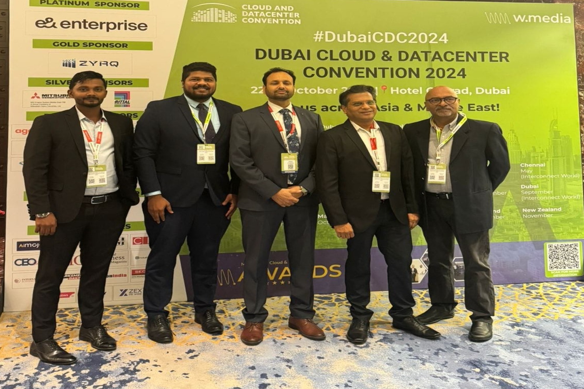 BPE showcases data centre solutions at the Cloud and Datacentre Convention in Dubai