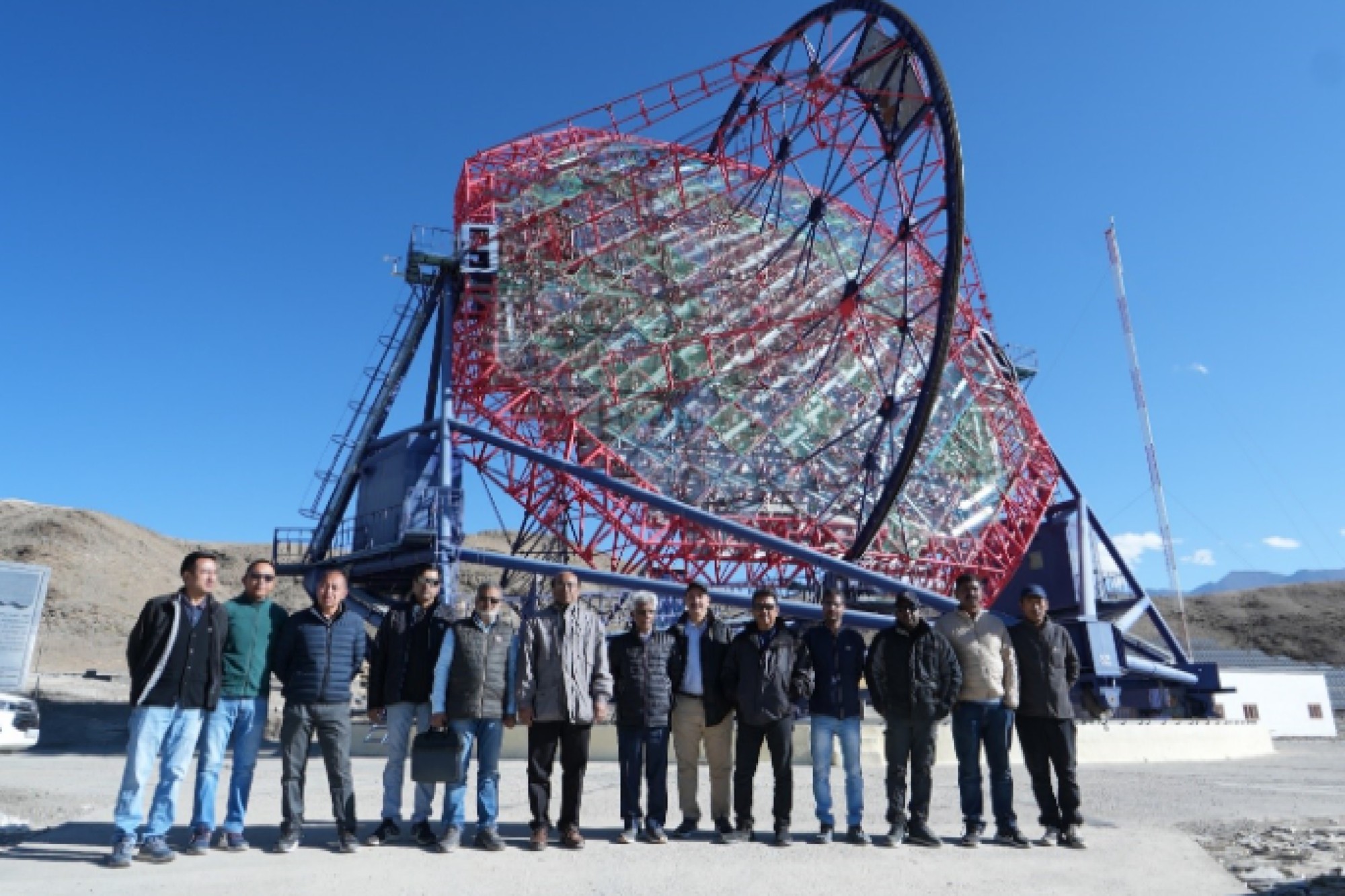 DAE inaugurates MACE largest imaging Cherenkov telescope in Asia 