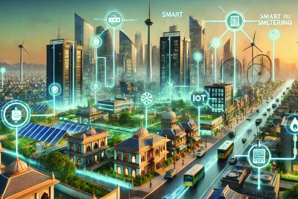 Innovative smart metering infrastructure making cities smart