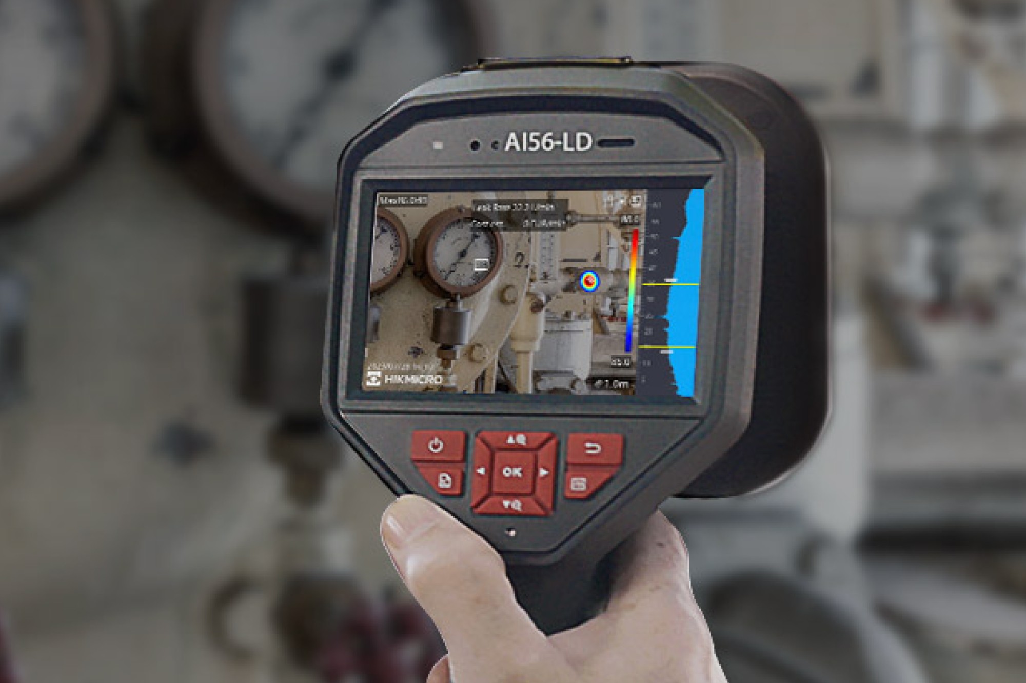 HIKMICRO AI Acoustic Imager enhances industrial efficiency by detecting air leaks