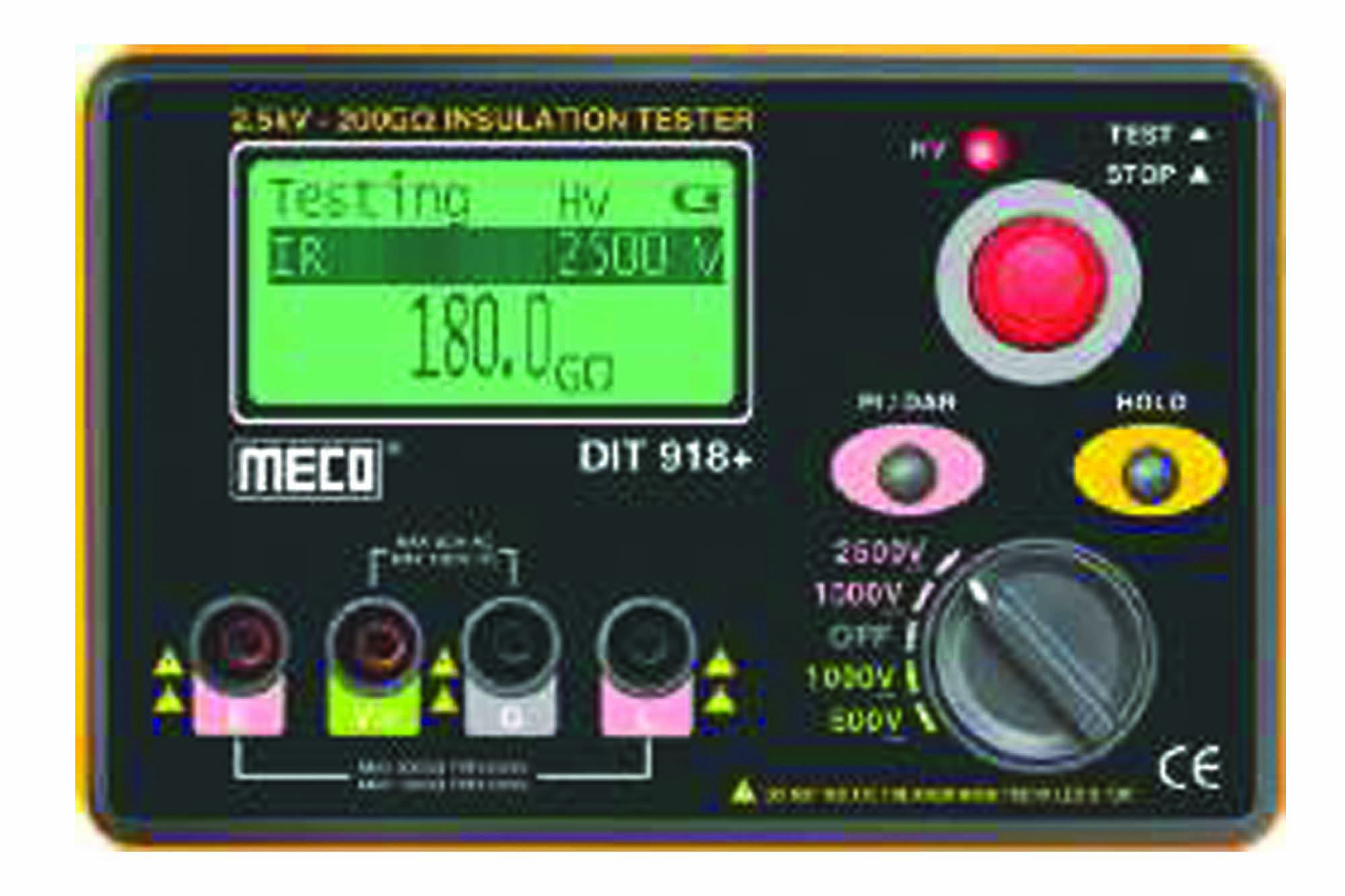 MECO unveils advanced DIT 918+ digital insulation tester for precise results