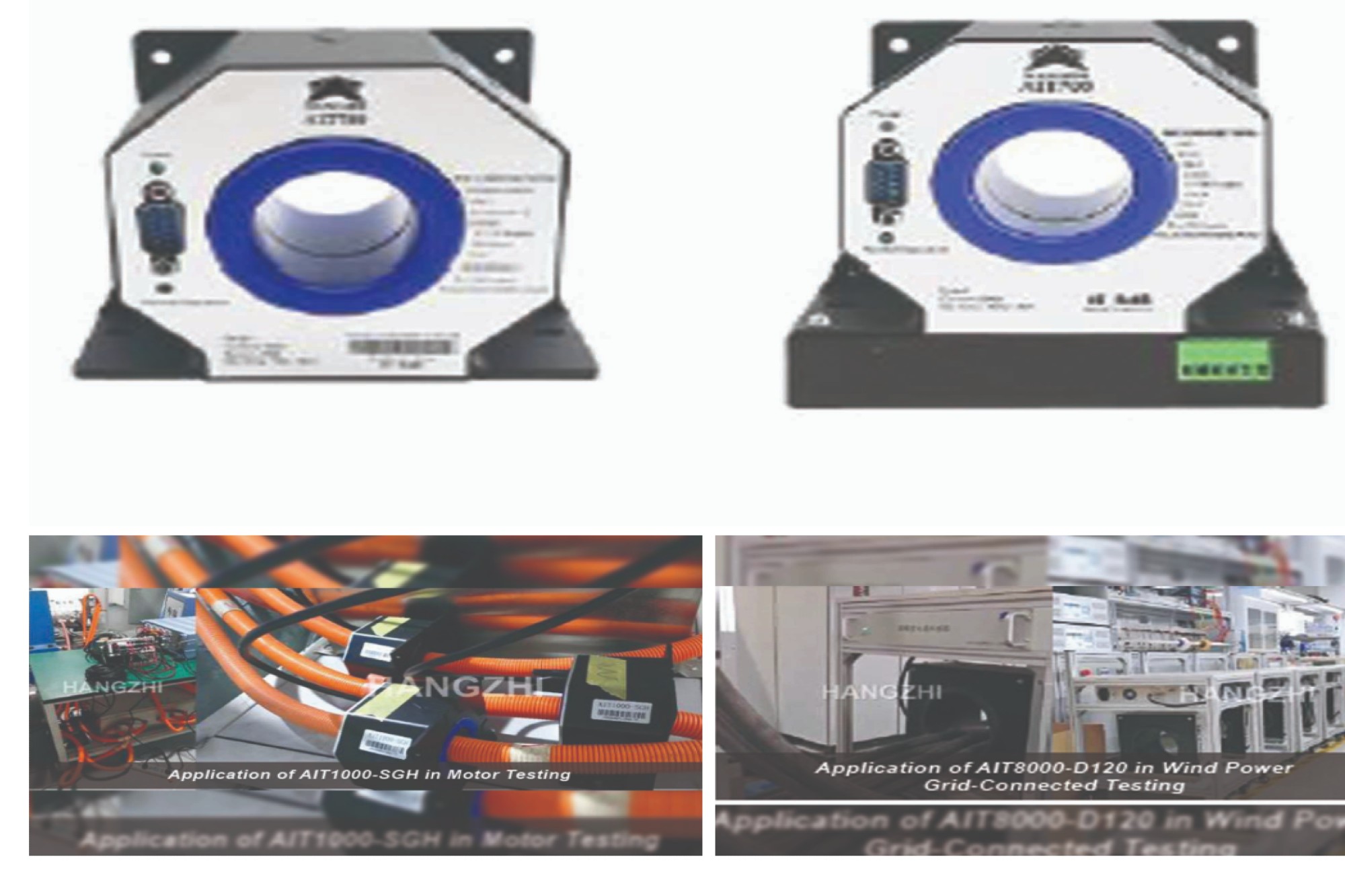 Hangzhi AIT sensors provide precise, high-bandwidth, low-noise current measurements across varying temperatures