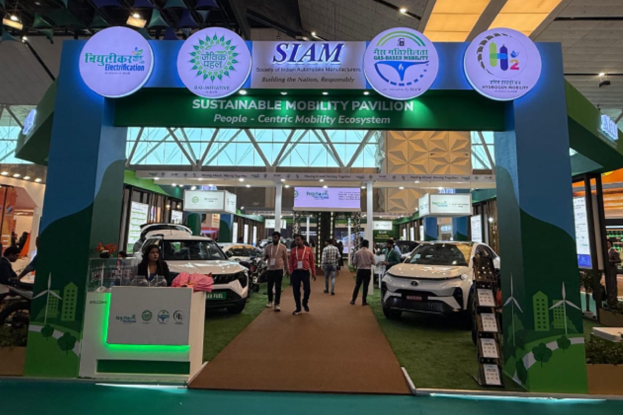 SIAM showcases multi-fuel green mobility solutions at IEW 2025